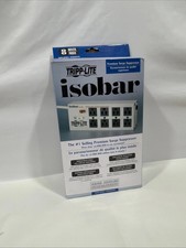 NEW Tripp Lite Isobar Metal Surge Suppressor 8 Outlets 12 ft Cord - ISOBAR8ULTRA