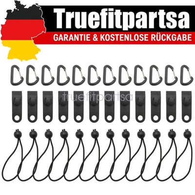 36x Planenhalter Planen Befestigung Klemme Clips Spanner Für Zelt Abdeckplane