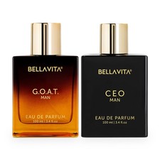 Bella Vita Eau De Parfum CEO Man GOAT Man Long Lasting Fragrance 100ML x 2