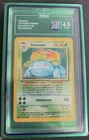 Venusaur base set Holo 15/102 TAG 6.5 With Custom Case