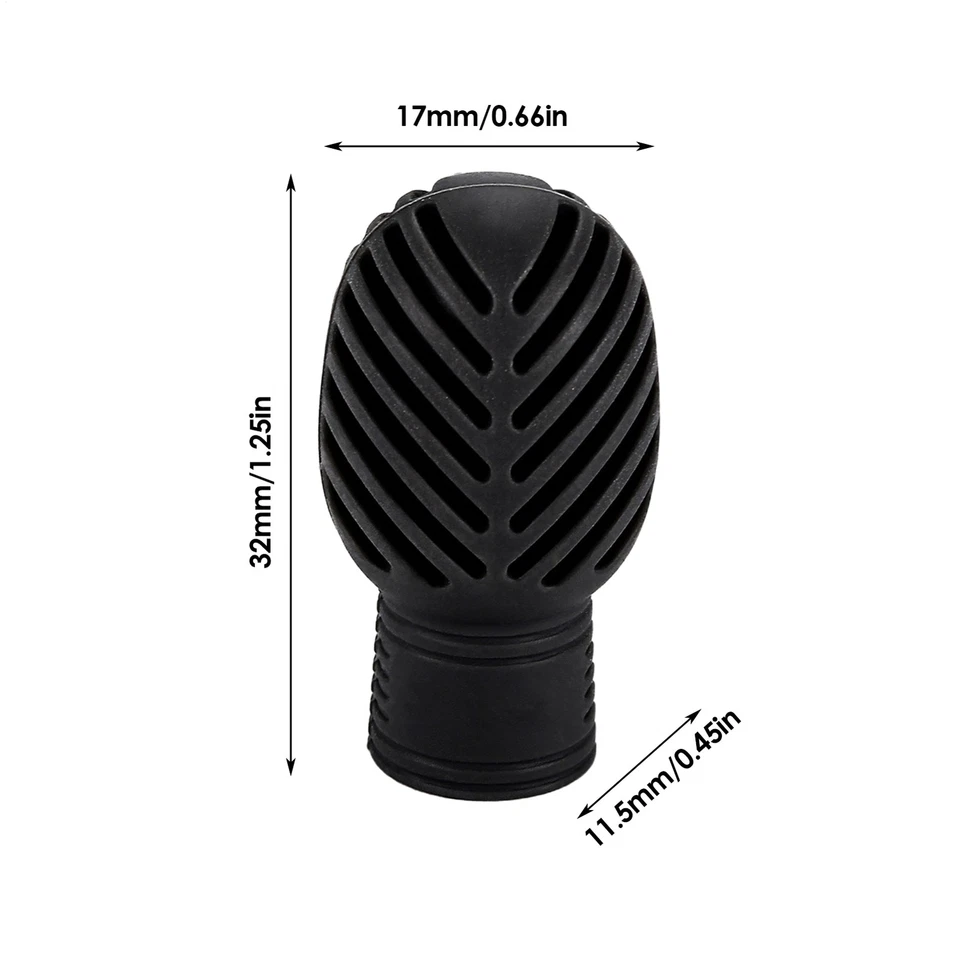 4 Stücke Drum Stummschärfe Silikon Drumstick Stille Praxis Tipps Percuss - Bild 3 von 4