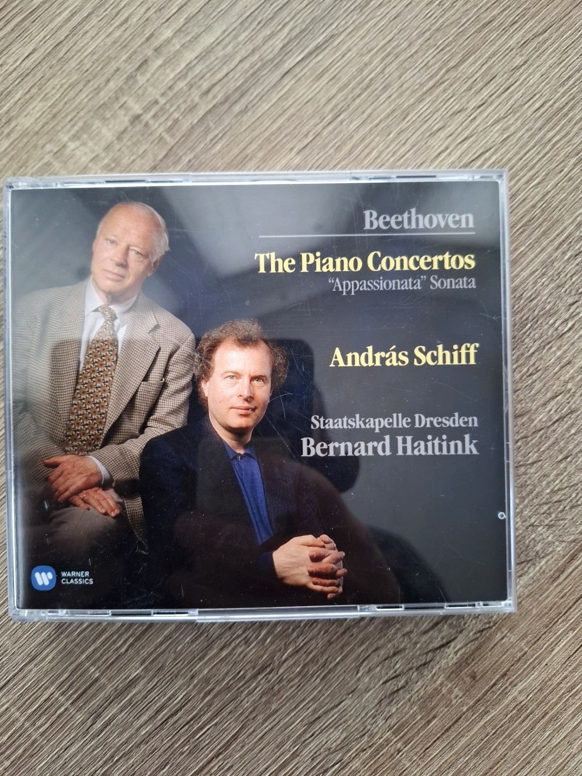Beethoven: Piano Concertos: Andras Schiff/Bernard Haitink: 3CD Boxset & Booklet