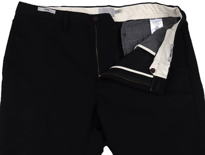M&S Mens Marks and Spencer Black Tapered Trousers Size 38 Leg 31          zz