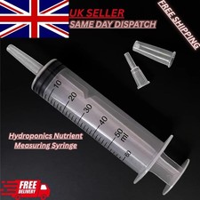 10-1000ML Reusable Big Large Plastic Hydroponics Nutrient Measuring Syringe