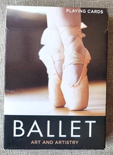 Ballet Art and Artistry Piatnik  Austrian Playing cards deck 54,  2011