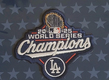 Los Angeles Dodgers 2025 World Series Champions Collectors Jersey Patch