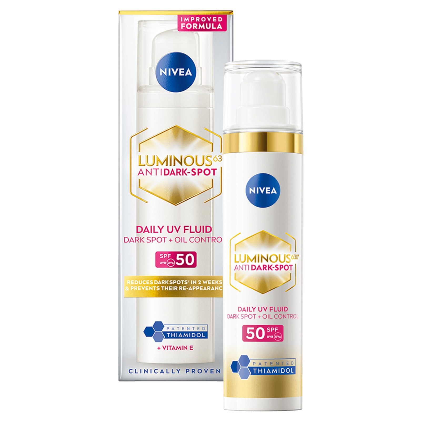 NIVEA Cellular Luminous 630 Anti Dark-Spot Daily UV Fluid SPF 50 40ml