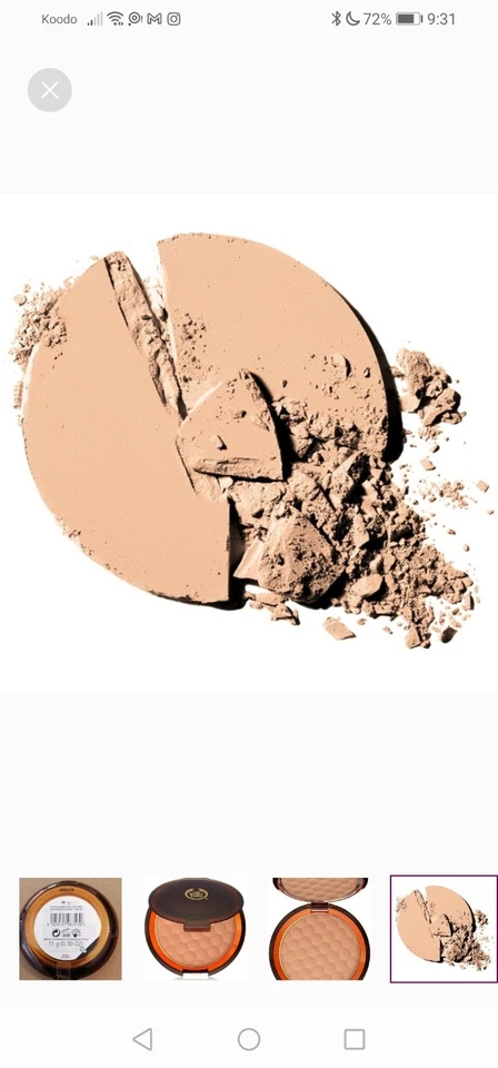 The BODY SHOP HONEY BRONZE COMPACT BRONZER #01 Disc. - Image 4 of 4