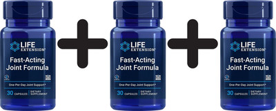 3 x Life Extension Fast-Acting Joint Formula - 30 caps (999,44 EUR/kg)