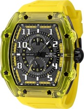 Invicta Racing Cyclone Men's Watch  48.5mm  Yellow  48721