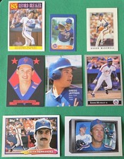NY METS 8 Card Lot 1986-1992 Keith Hernandez, Gregg Jefferies 
