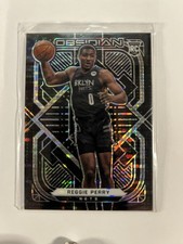 2020-21 Panini Obsidian #183 Reggie Perry Electric Etch Asia Brooklyn Nets