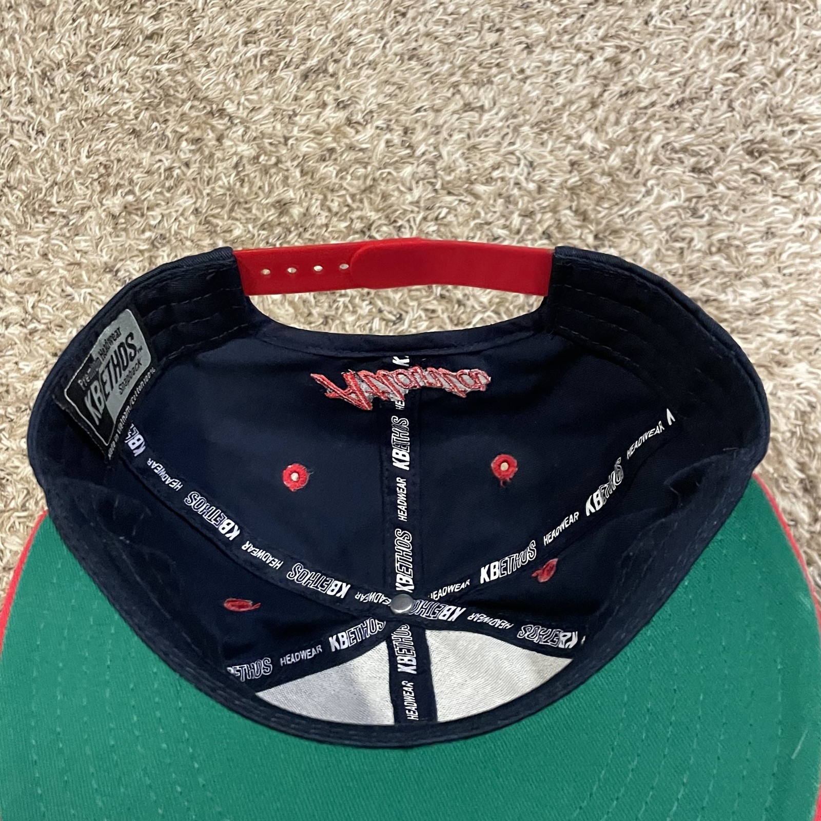 Atlanta Script KBETHOS Hat Cap Snap Back Embroide… - image 10