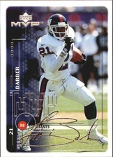 1999 Upper Deck MVP Silver Script #124 Tiki Barber - FB