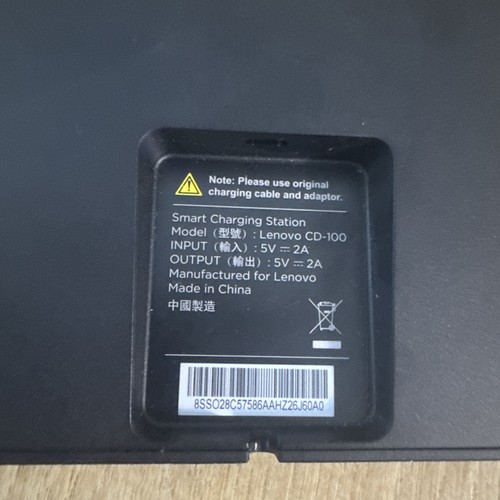Original Lenovo Tab M10 / M8 Tablet Dock Smart Charging Station CD-100 w/ Cable - Afbeelding 4 van 6