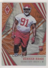 2018 Panini Phoenix Rookies Orange 29/99 Derrick Nnadi #165 02fq