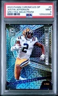 2020 Panini Chronicles Draft Picks Justin Jefferson Spectra Mojo /25 PSA 9 POP 1