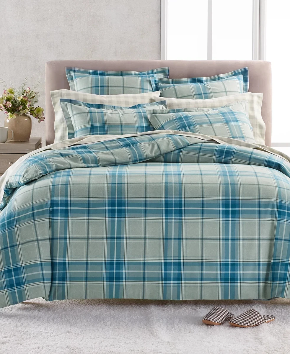 Martha Stewart Plaid Duvet Covers & Bedding Sets for sale - eBay