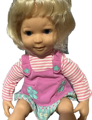 VTG RARE Amazing Amanda ~ Playmates Doll 18'' Clothing & Food Interactive working