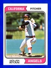 1974 TOPPS #20 NOLAN RYAN CALIFORNIA ANGELS CARD -- EX MINT++