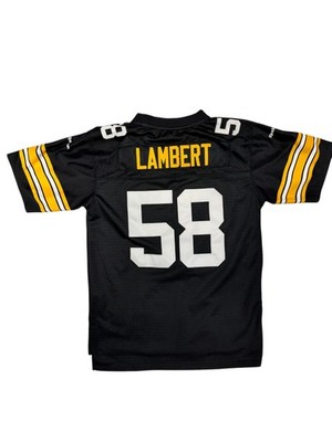 NFL Pittsburgh Steelers Jack Lambert #58 Reebok Jersey Women's