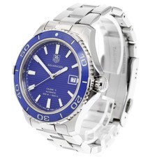 TAG HEUER Aqua racer WAK2111 Caliber 5 blue Dial Automatic Men's Watch_959956
