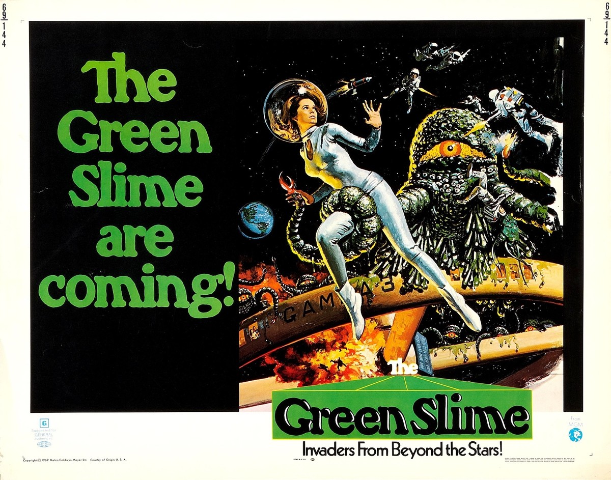 The Green Slime Movie POSTER (1968) Adventure / Horror | eBay