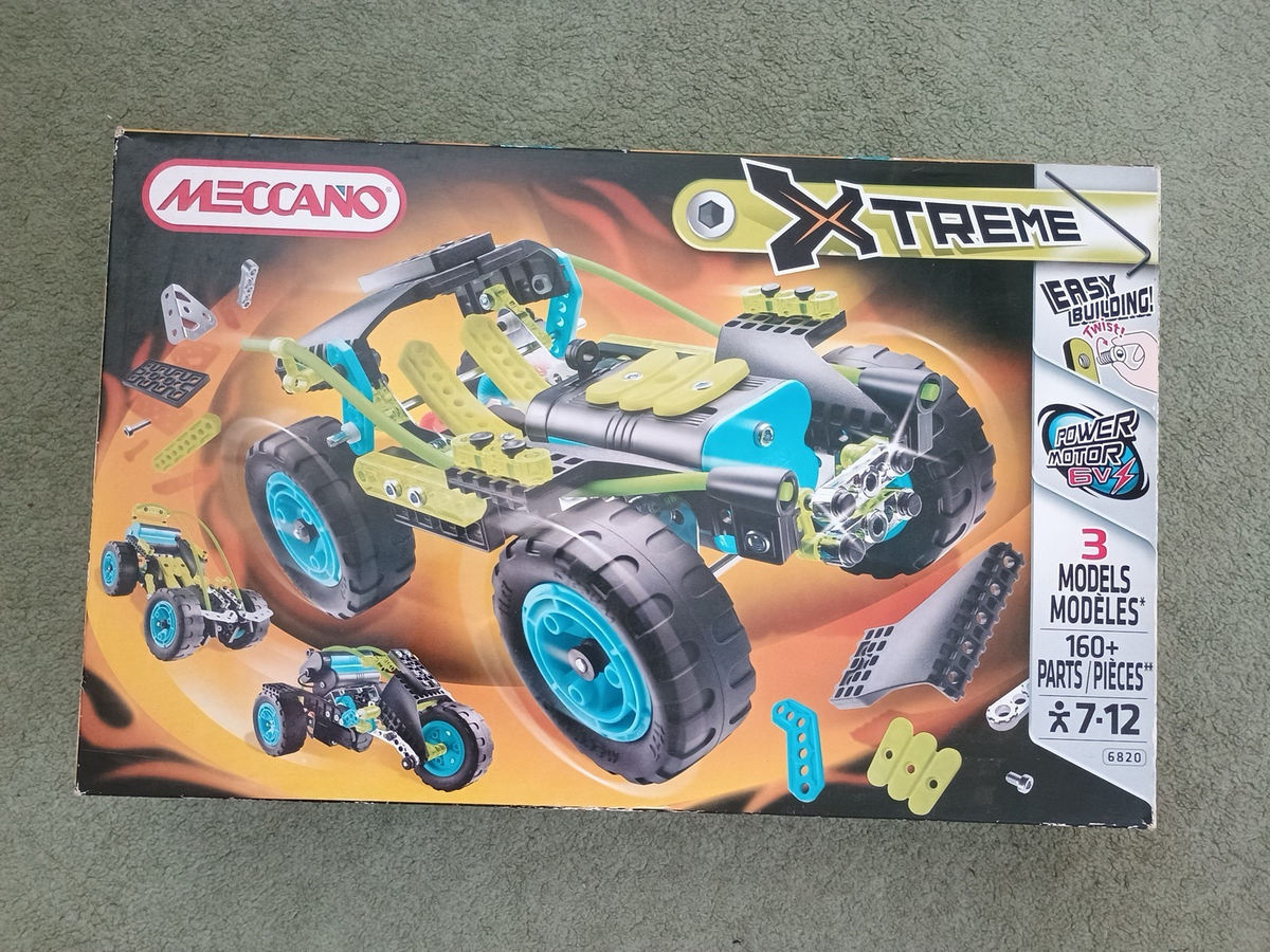 Meccano Xtreme 6820 3x Motorised Models