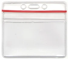 Lot 100 pc - Zip Lock Badge Holder Sealable Waterproof  Heavy Duty Zip Seal Lock