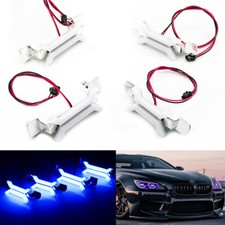 X Concept Blue LED Angel Eyes DRL M4 Headlights For BMW F80 M3 F82 F83 F32 F36