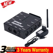HOT 8-Channel DMX Splitter Signal Amplifier Wireless DMX512 Signal Splitter