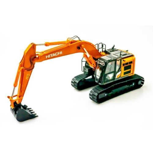 Coche excavadora miniatura Hitachi maquinaria de construcción ZX345USLC-7H naranja 1/50 - Imagen 2 de 7