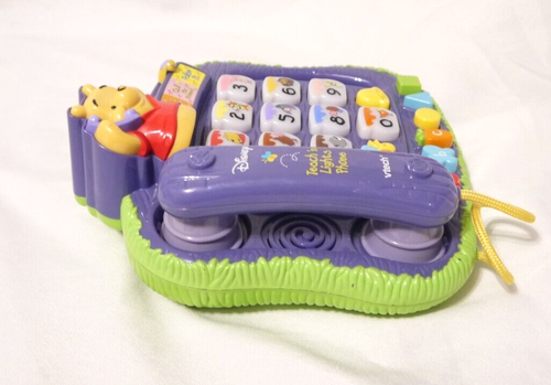 Disney Vtech Teach N Lights Telefon Winnie Puuh - Bild 8 von 9