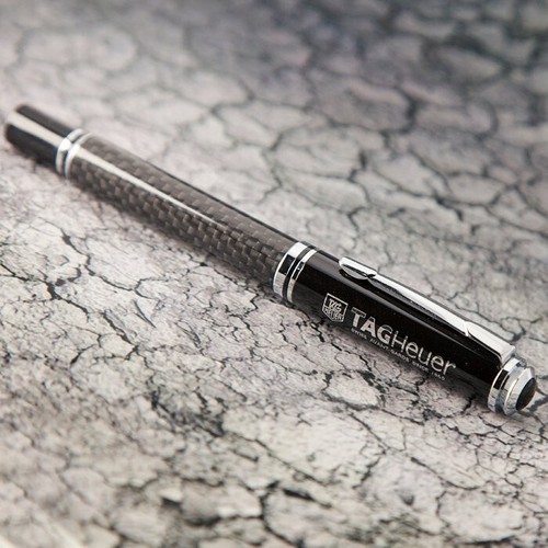 Orig. Tag Heuer Carrera f1 Klavierlack Kugelschreiber Tintenschreiber Rollerball - Picture 5 of 24