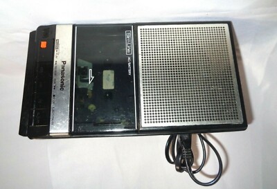 Vintage Panasonic Portable Cassette Tape Recorder Player RQ-2735