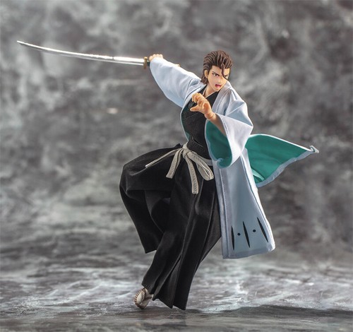 Anime Aizen Sousuke 1/12 PVC Actionfigur Modell Statue Sammlung Geschenk Spielzeug Neu