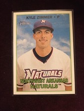 2016 Topps Heritage Minors Kyle Zimmer Card #168