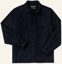 Filson Seattle Wool Jac Shirt Navy, Men's XL NWT MSRP $395
