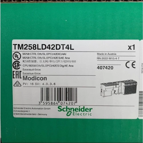 1pc NEW Schneider TM258LD42DT4L PLC programmable contro Original and authent - Picture 1 of 1