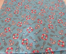 Fabric Handmade Square Tissue Box Cover - Cotton - College Sports Holiday Floral