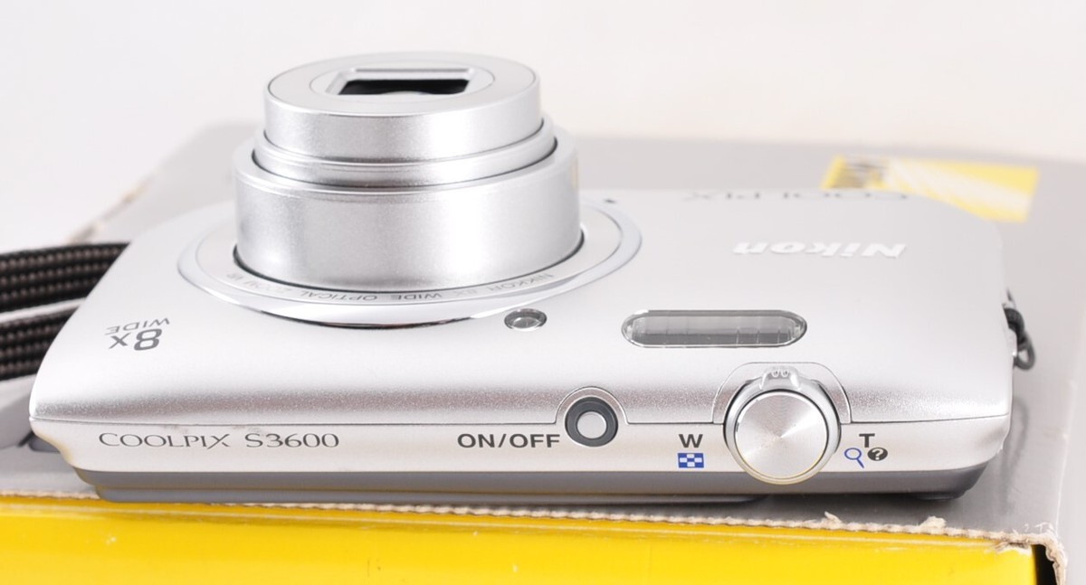 Nikon COOLPIX 3600 8x WIDE デジタルカメラ Amazon.com : Nikon Digital Camera COOLPIX S3600 Silver