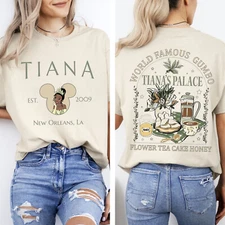 Tiana's Palace shirt, Princess Tiana and Frog Unisex Adult Shirt Kid Tee 660424