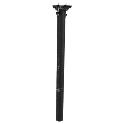 Tige de selle de vélo légère en fibre de carbone noir mat 1 pièce 33,9x500mm - Photo 1/4