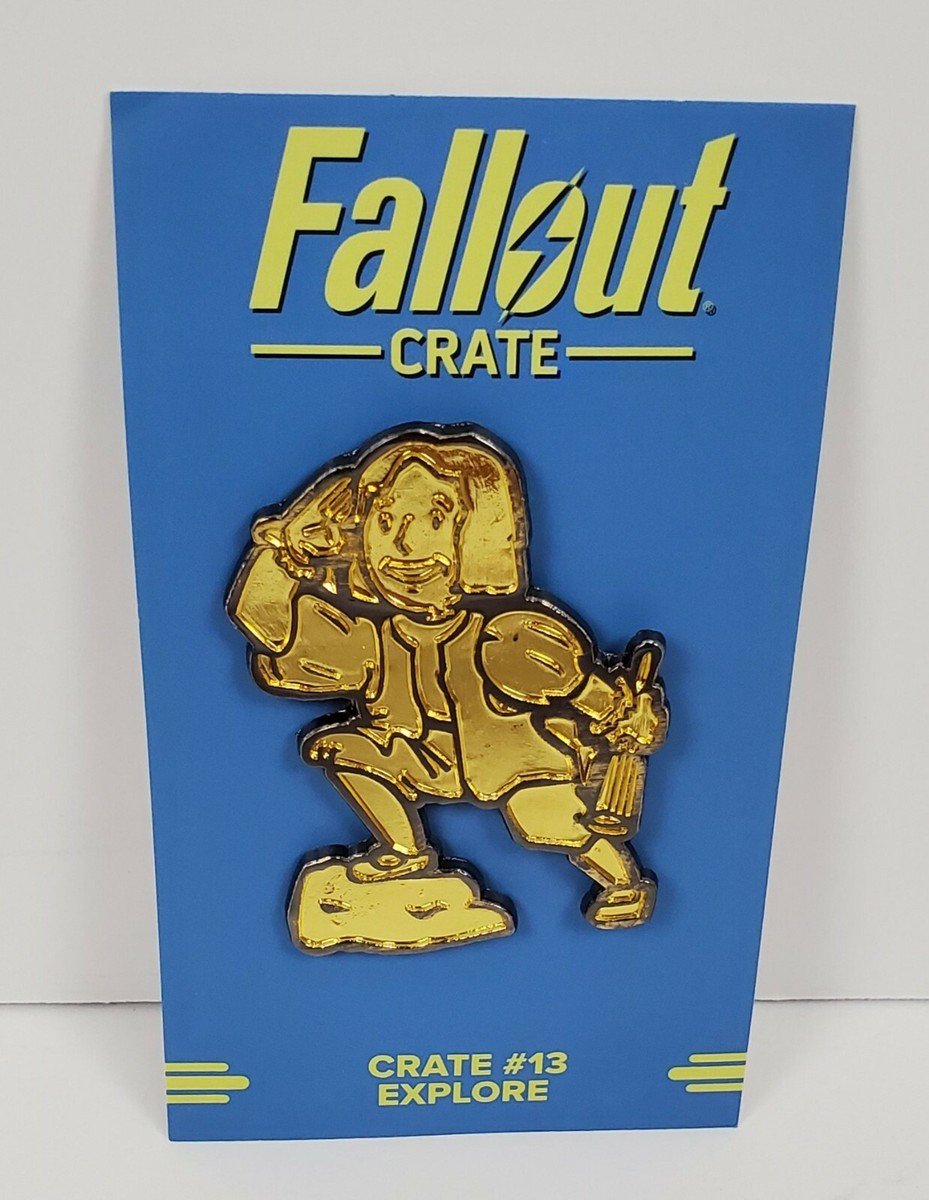 Fallout Loot Crate PARKピンバッジ&グッズセット Loot Crate Fallout Crate Full Box Including Screen Shots Vault