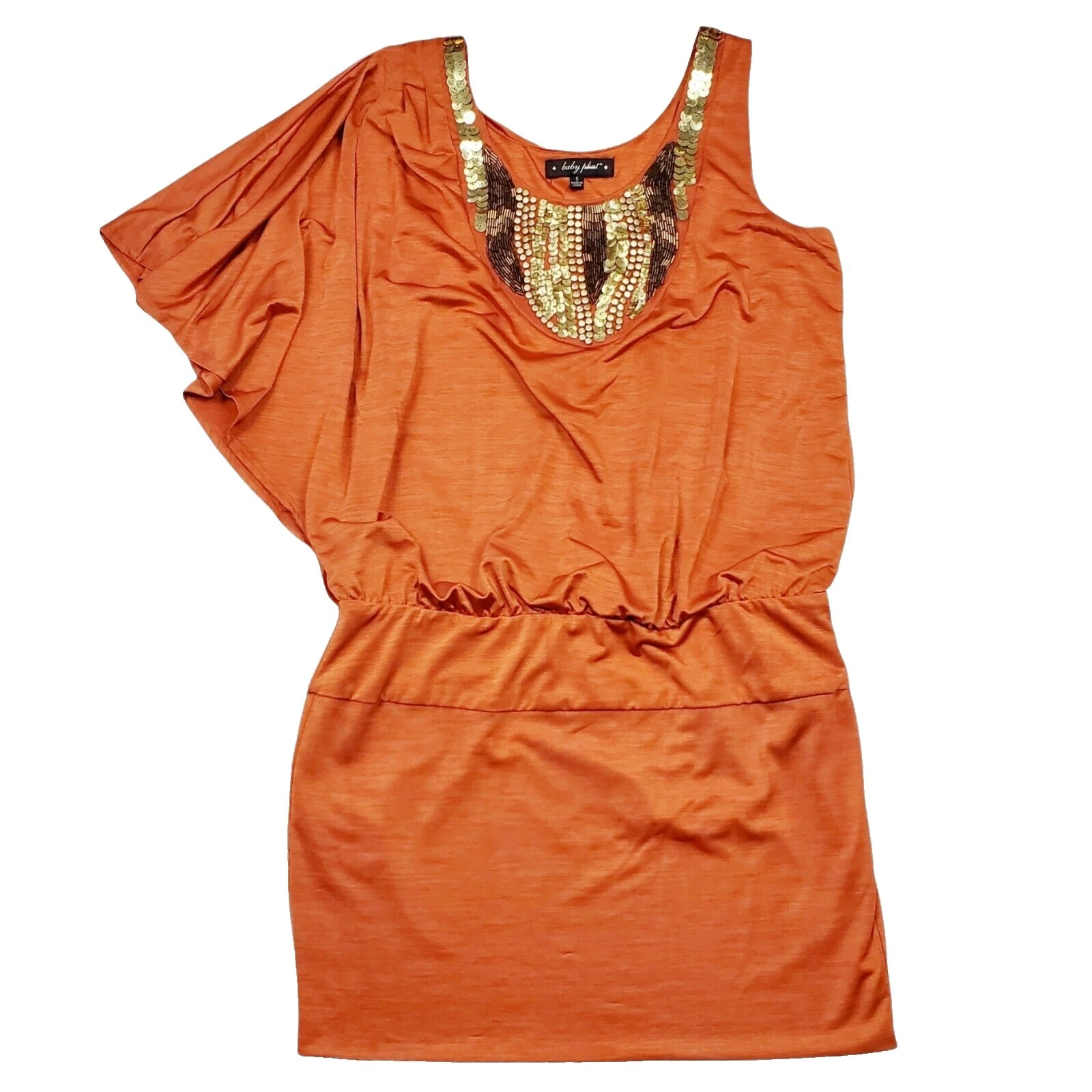 Baby Phat Long Sleeve Short Dresses for Women