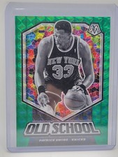 2019-20 Panini Mosaic - Old School Mosaic Green #2 Patrick Ewing
