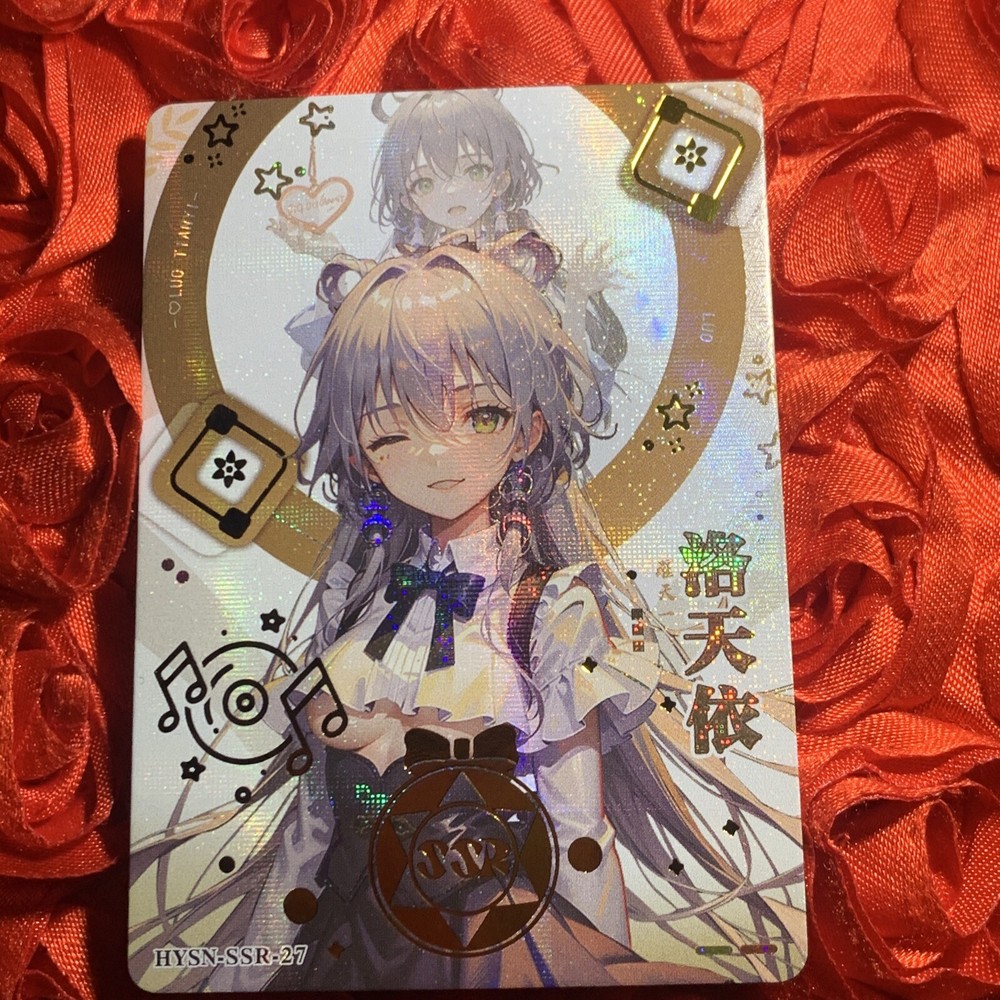 Luo Tianyi DIVA WAIFU Goddess Holo Anime SSR Card