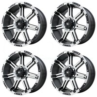17x9 V-rock Vr1 Overdrive 5x5.5/5x139.7 20 Matte Black Machined Wheels R Set(4) on sale 17x9 V-rock Vr1 Overdrive 5x5.5/5x139.7 20 Matte Black Machined Wheels R Set(4) on sale