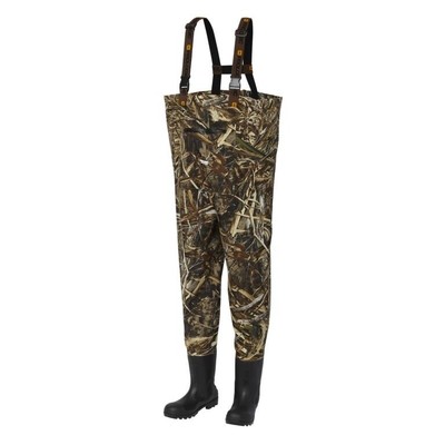 Prologic Max 5 Taslan Chest Wader Bootfoot Cleated Gr. XXL 46/47 Wathose