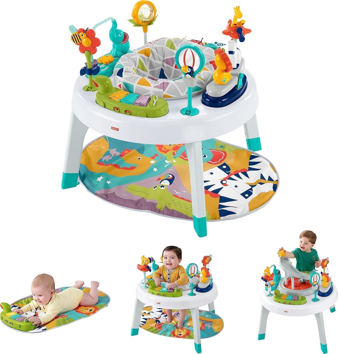 Fisher-Price Baby to Toddler Toy 3-in-1 Sit-to-Stand Activity
